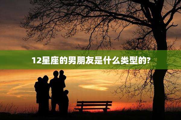 12星座的男朋友是什么类型的?