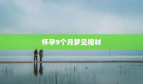 怀孕9个月梦见棺材