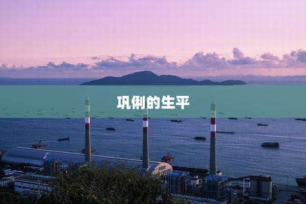 巩俐的生平