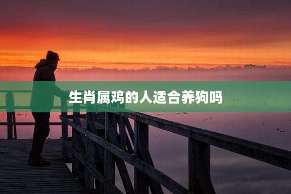 生肖属鸡的人适合养狗吗