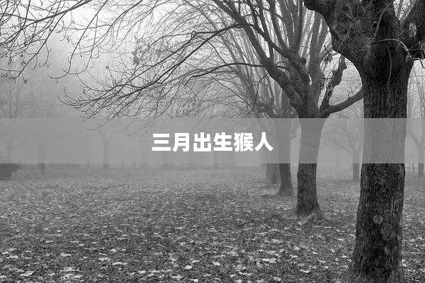 三月出生猴人