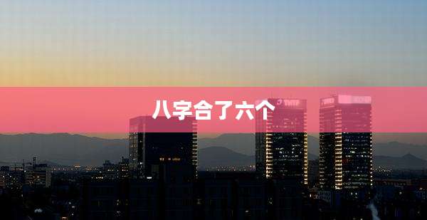 八字合了六个