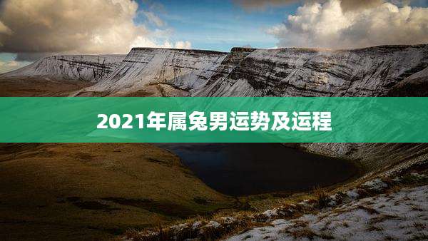 2021年属兔男运势及运程