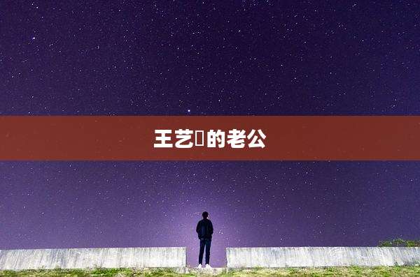 王艺曈的老公