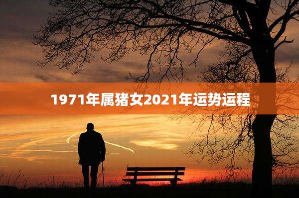 1971年属猪女2021年运势运程