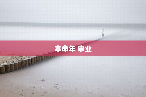 本命年 事业