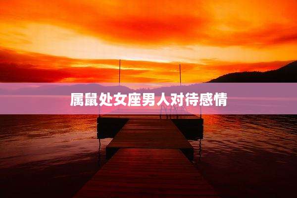 属鼠处女座男人对待感情