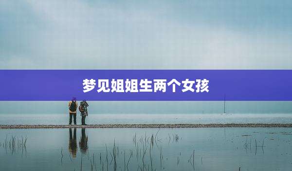 梦见姐姐生两个女孩