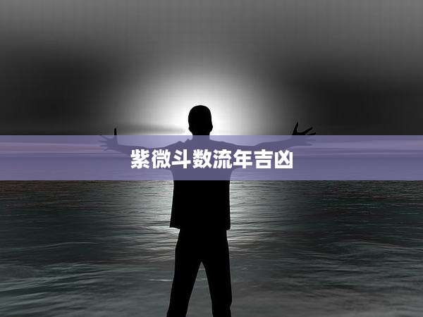 紫微斗数流年吉凶