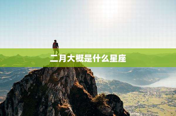 二月大概是什么星座