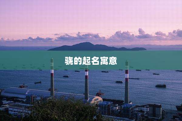 骁的起名寓意