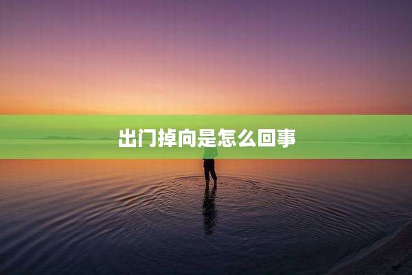 出门掉向是怎么回事