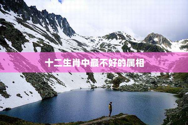 十二生肖中最不好的属相