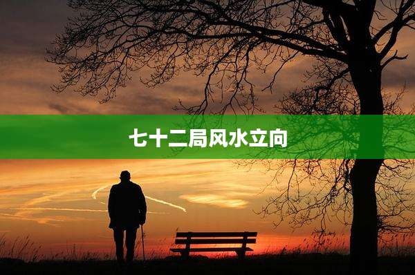 七十二局风水立向