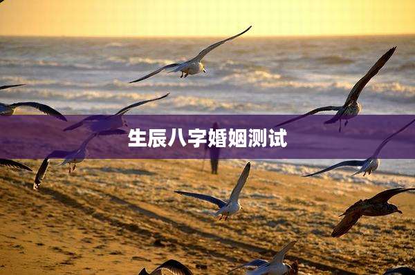 生辰八字婚姻测试