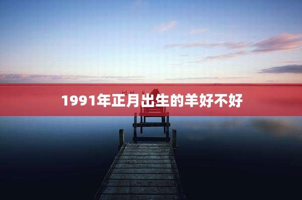 1991年正月出生的羊好不好