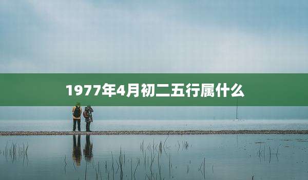 1977年4月初二五行属什么