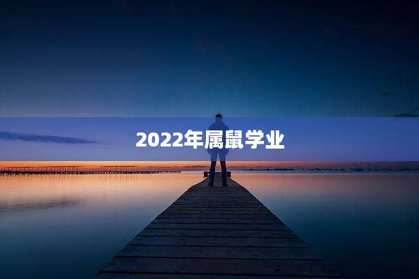 2022年属鼠学业