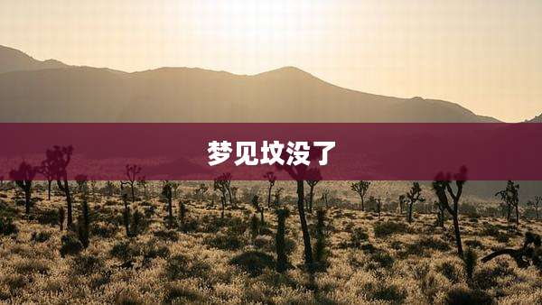 梦见坟没了