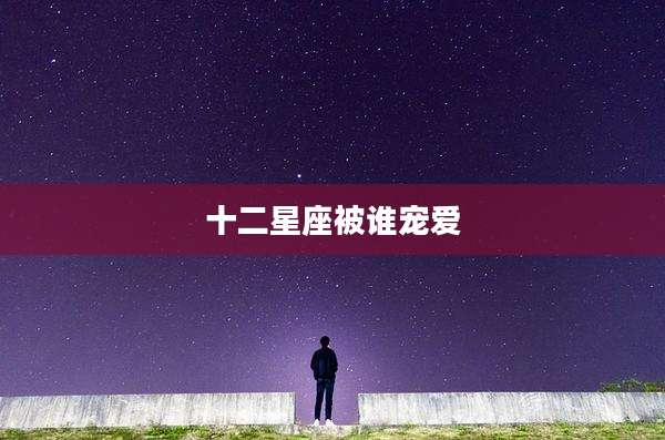 十二星座被谁宠爱