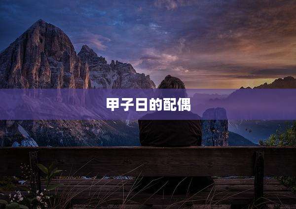 甲子日的配偶