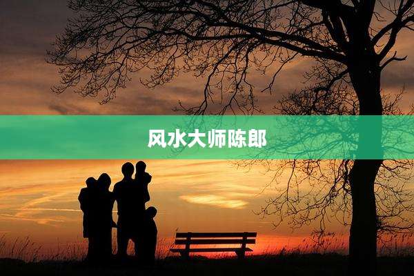 风水大师陈郎