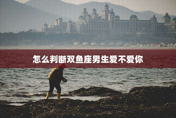 怎么判断双鱼座男生爱不爱你