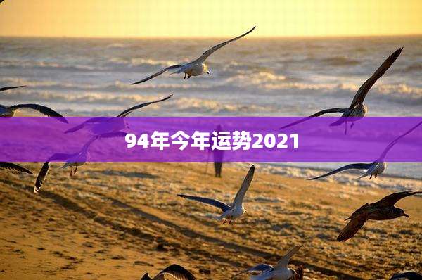 94年今年运势2021