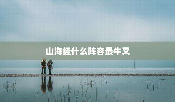 山海经什么阵容最牛叉