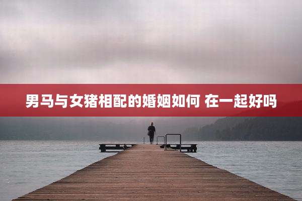 男马与女猪相配的婚姻如何 在一起好吗
