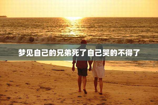 梦见自己的兄弟死了自己哭的不得了