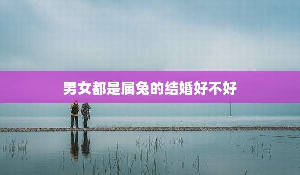 男女都是属兔的结婚好不好