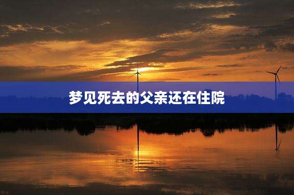 梦见死去的父亲还在住院