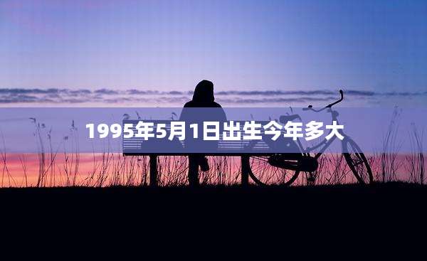 1995年5月1日出生今年多大