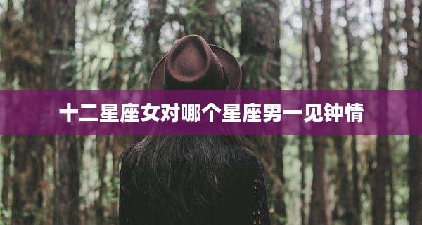 十二星座女对哪个星座男一见钟情