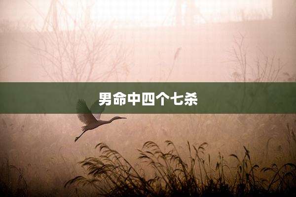 男命中四个七杀