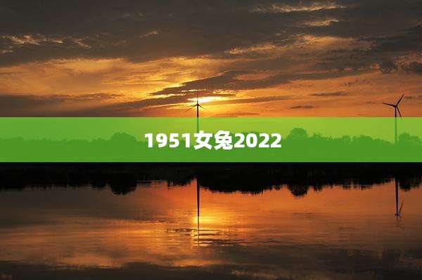 1951女兔2022