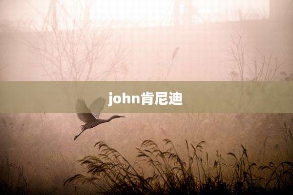 john肯尼迪