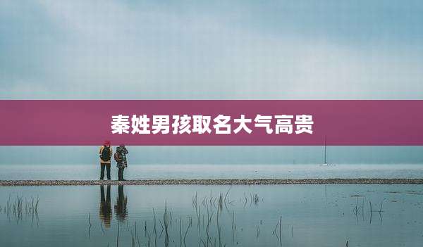 秦姓男孩取名大气高贵