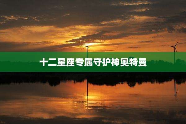 十二星座专属守护神奥特曼