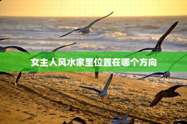 女主人风水家里位置在哪个方向