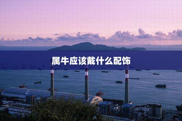 属牛应该戴什么配饰