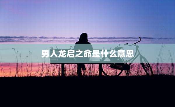 男人龙启之命是什么意思