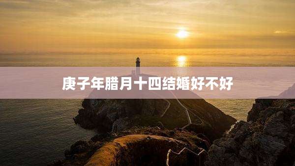 庚子年腊月十四结婚好不好