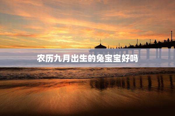 农历九月出生的兔宝宝好吗