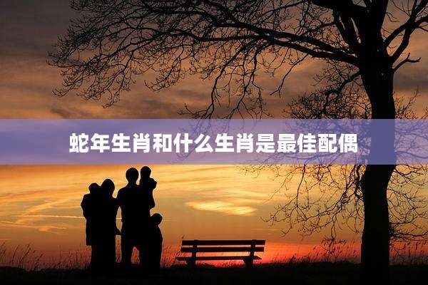 蛇年生肖和什么生肖是最佳配偶
