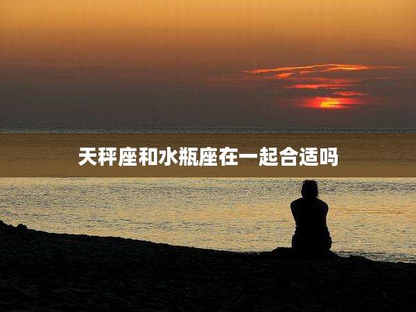 天秤座和水瓶座在一起合适吗