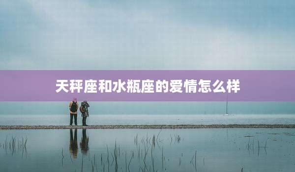 天秤座和水瓶座的爱情怎么样