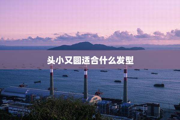 头小又圆适合什么发型