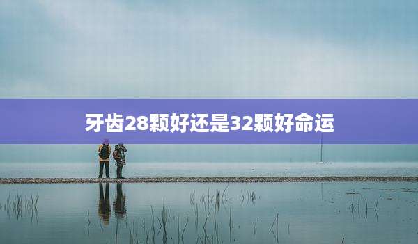 牙齿28颗好还是32颗好命运